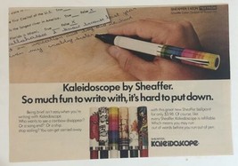Kaleidoscope by Sheaffer Print Ad vintage pa6 - $6.92