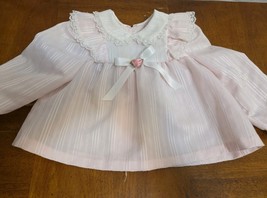 Even Of California Baby Top 24 Months Pleated Floral Lace Eyelet Collar ... - $280.62 MXN