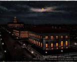 United States Mint. Library &amp; Colorado State Capitol by Night CO Postcar... - $4.99