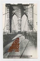 The Great East River Bridge 1883 1983 Exhibit Brochure Brooklyn Museum  - £13.74 GBP