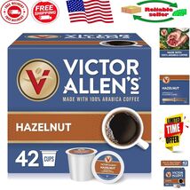 42 Count Victor Allen Hazelnut Coffee Pods - Medium Roast for K-Cup Mach... - $57.13 CAD