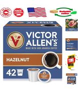 42 Count Victor Allen Hazelnut Coffee Pods - Medium Roast for K-Cup Mach... - $57.13 CAD