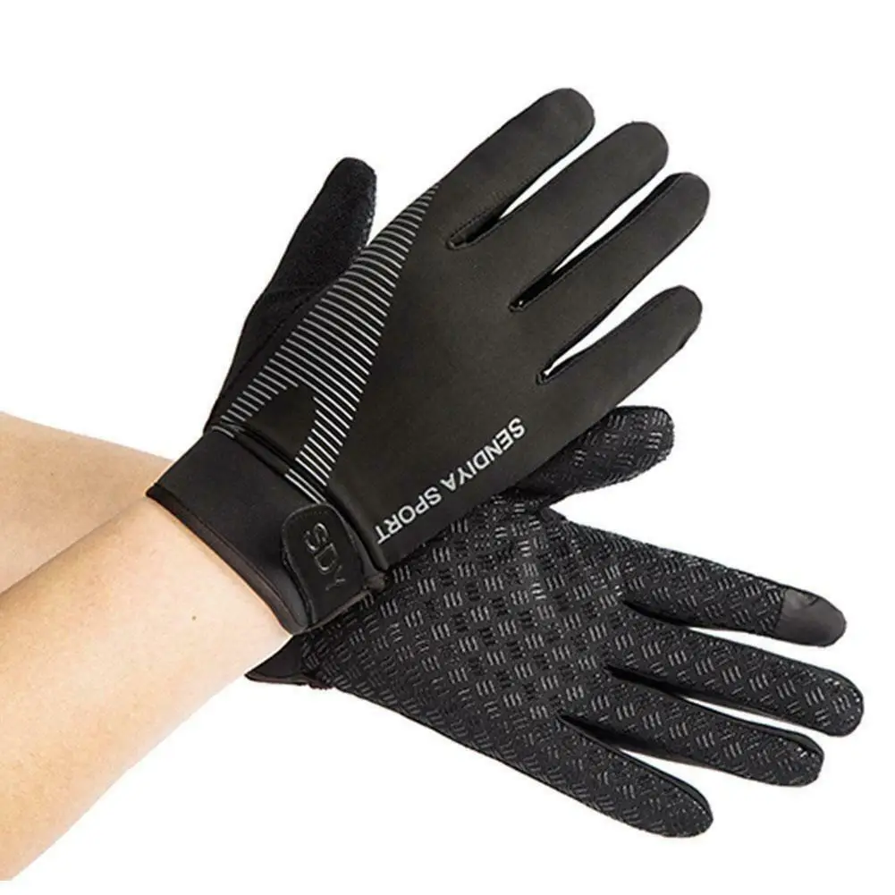 Men Cycling Gloves Full Finger Touch Screen Motorcycle Bicycle Mtb Bike Gloves G - £71.56 GBP