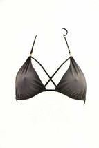 Agent Provocateur Womens Bikini Top Elastic Triangle Elegant Black Size S - £84.40 GBP