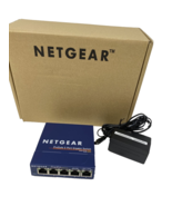 NETGEAR Prosafe 5 Port Gigabit Switch Model GS105 Refurbished - $15.19