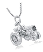 Tractors Cremation Jewelry for Ashes Lokcet Pendant - £49.48 GBP