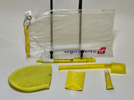 Virgin Atlantic Amenities Kit - Your In-Flight Comfort Companion in Stylish Yell - £11.88 GBP