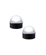 Classy Caps Black Chainlink Summit Solar Post Cap CH2233B (2 Pack) - $30.98