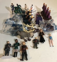 Disney Frozen Figures  Lot Of 23 Toys  T7 - $22.76