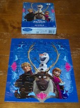 Disney Frozen Anna Olaf Kristof & Sven 48 Pieces Children's Jigsaw Puzzle - $12.38