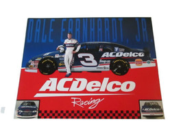 1998 DALE EARNHARDT JR.  #3 AC DELCO NASCAR  POSTCARD CHEVY MONTE CARLO - $10.00