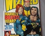 Wizard Comics Magazine #124 X Men Jean Gray Cyclopes Wolverine Jan 2002 VG - £4.72 GBP