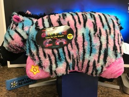 LED Glow Zebra Pillow Pets Glow Pets Jumbo 18'~As Seen on TV~ Stuffed Animal - $23.30