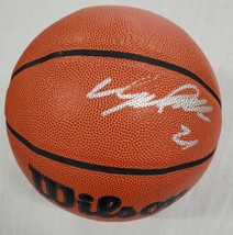 Dominique Wilkins Signed Full Size Basketball SCHWARTZ Hawks - £78.94 GBP