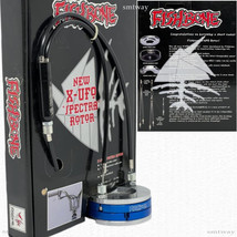 Fishbone Bmx Gyro Rotor system X-UFO black/purple/blue Oldschool 1&quot; expres ship - £35.67 GBP