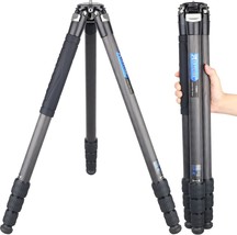 Carbon Fiber Camera Tripod Travel Tripod Artcise Heavy Duty, Max Load 44Lb/20Kg - £164.53 GBP