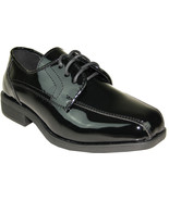 JEAN YVES JY02KID Boy Dress Shoe Double Runner Tuxedo Formal Prom Wedding - $1,180.79 MXN