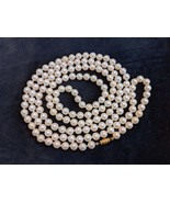 Vintage Pearl 55" Necklace - Mothers Day gift - Vintage Jewelry - Mother’s Day - $19.99