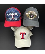 Texas Rangers Lot of 3 Hats Caps - Nike Dri-Fit, New Era, Puma MLB Baseball - $36.28 CAD