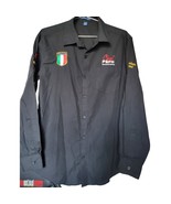 Men Ferrari Lamborghini Alfa Romeo Men Long sleeves Dress Shirt Chef PEP... - $78.32 CAD