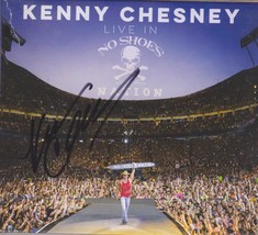 Signed KENNY CHESNEY 2 cd LIVE IN NO SHOES NATION Autographed 2X  - $149.99