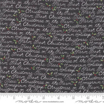 Moda Homegrown Holidays Farm Black 19943 16 Quilt Fabric By The Yard -Deb Strain - £8.55 GBP