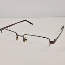 S.T. Dupont Eyeglasses Mens Japan Half-Rim Frame Grey 54-17-140 - £23.60 GBP