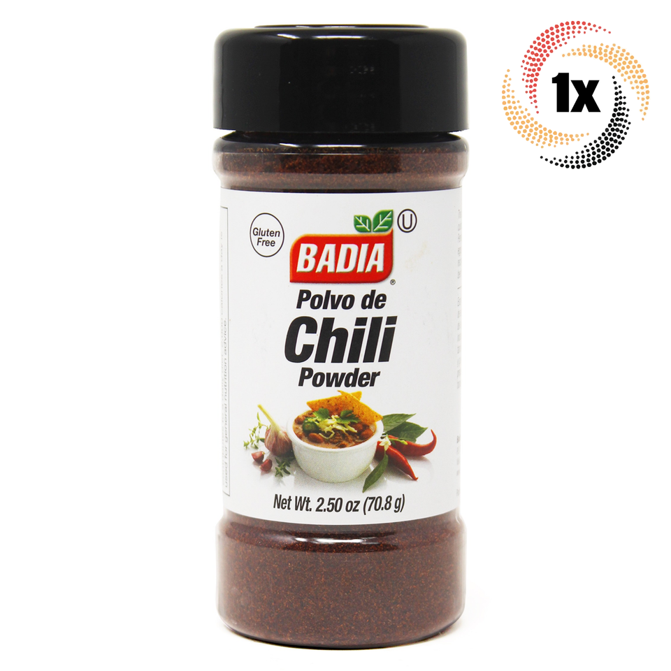 1x Shaker Badia Chili Powder Seasoning | 2.5oz | Kosher Gluten &amp; MSG Free - $8.70