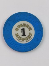 GOLDEN NUGGET $1 Casino Gaming Chip Laughlin, Nevada Ungraded Used - $7.92