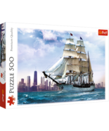 500 Piece Jigsaw Puzzles, Sailing towards Chicago, Lake Michigan, City Skyline, - $639.52 MXN