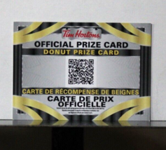 2022-23 Upper Deck Tim Hortons Hockey Official Prize Card Donut - $9.85