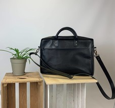 Leather Shoulder Laptop Documents Bag for Men, Shoulder Zipper Bag, Gifts for Me - £145.27 GBP