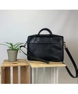 Leather Shoulder Laptop Documents Bag for Men, Shoulder Zipper Bag, Gift... - £142.56 GBP