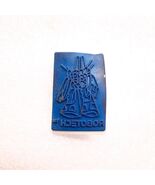 Vintage Macross Robotech robot Stamp replacement part blue white 80s 90s... - $5.00