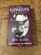 Singing Cowboys Rex Allen VHS - £228.51 GBP