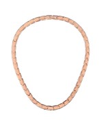 Rose Gold Titanium 4 Element Magnetic Therapy Necklace Pain Relief for H... - £77.15 GBP