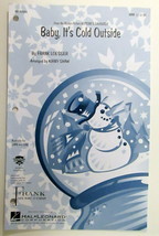 Baby, It&#39;s Cold Outside Sheet Music SATB 08742543 Hal Leonard Frank Loesser - £4.82 GBP