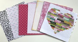Scrapbooking Paper Lots of 50 Sheets 12x12 Inch Set #1 - Various Sheets - £11.14 GBP