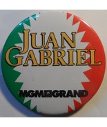 Juan Gabriel Large 7 cm Metal Button MGM Grand Las Vegas Casino Mexican ... - $12.26 CAD