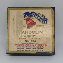 Vintage Bell Brand Mandolin Steel Strings 1 Dz. National Music String Co. - $9.04