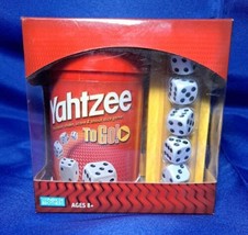 NEW Yahtzee To Go Shake Score and Shout Dice Game Parker Brothers Travel... - £11.74 GBP