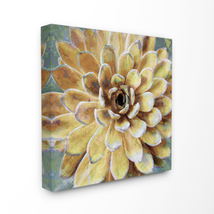 The Stupell Home Decor Collection Yellow Painted Botanical Succulent Bloom Paint - £31.97 GBP+