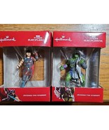 Lot Of 2 Hallmark Gladiator Thor Ragnarok Avengers Christmas Ornament Ke... - $26.91 CAD