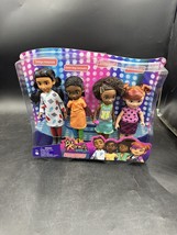 Karma’s World The Go Girls 4-Pack, Dolls with Outfits &amp; Microphone Playset NEW - £23.18 GBP