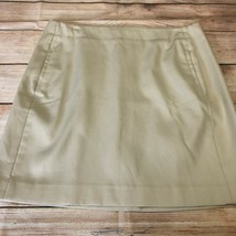 Ann Taylor Loft Petites Beige A-Line Skirt Size 12 Petite NWOT - £18.93 GBP