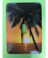Palm Trees Metal Switch Plate - £7.30 GBP