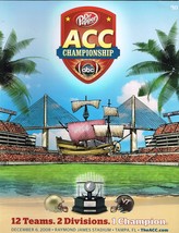 2008 ACC Championship Game Program Boston College Virginia Tech - £65.57 GBP