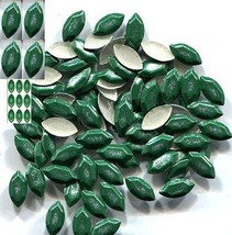 OVAL Rhinestuds 4x8mm  Hot Fix  GREEN  Pearl Color    2 Gross  288 Pieces - £8.98 GBP