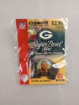 Reggie White Green Bay Packers Super Bowl Xxxi, 10th Anniversary Pin Collectible - £11.18 GBP