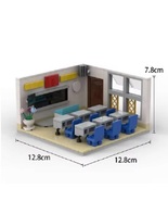 MOC City Street View Building Blocks Classroom, Brick Toys Set - $55.15